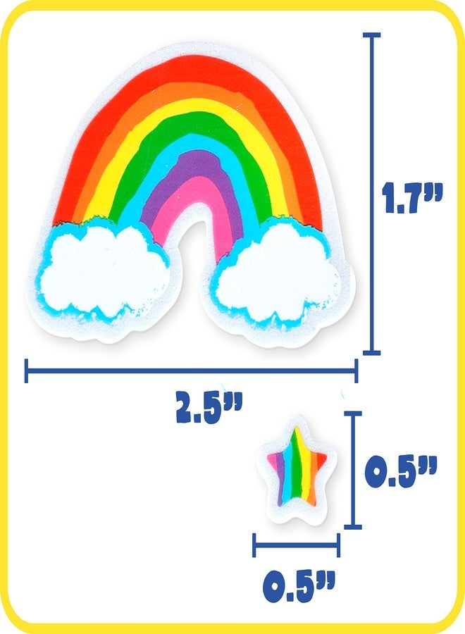 Ready 2 Learn Foam Stickers - Unicorns & Rainbows - Pack of 180 - Self-Adhesive Stickers for Kids - 3D Puffy Stickers for Laptops, Party Favors and Crafts - Image 4